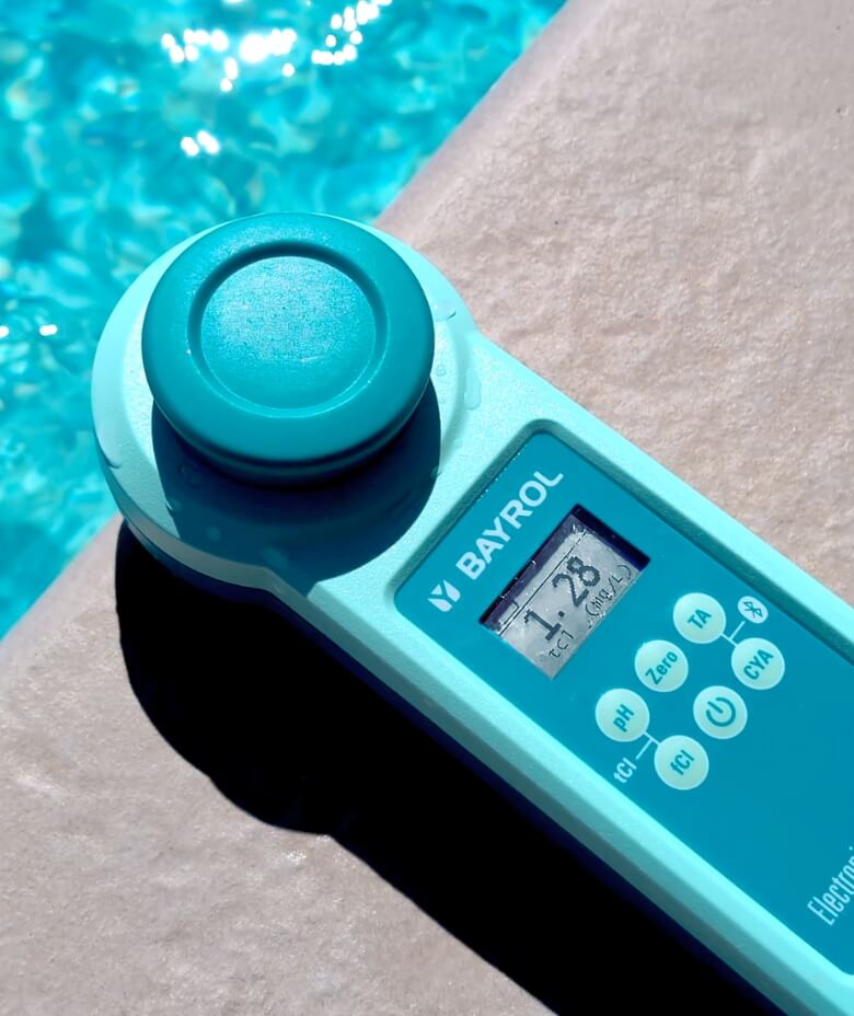 Messgerät für Poolreiniung
