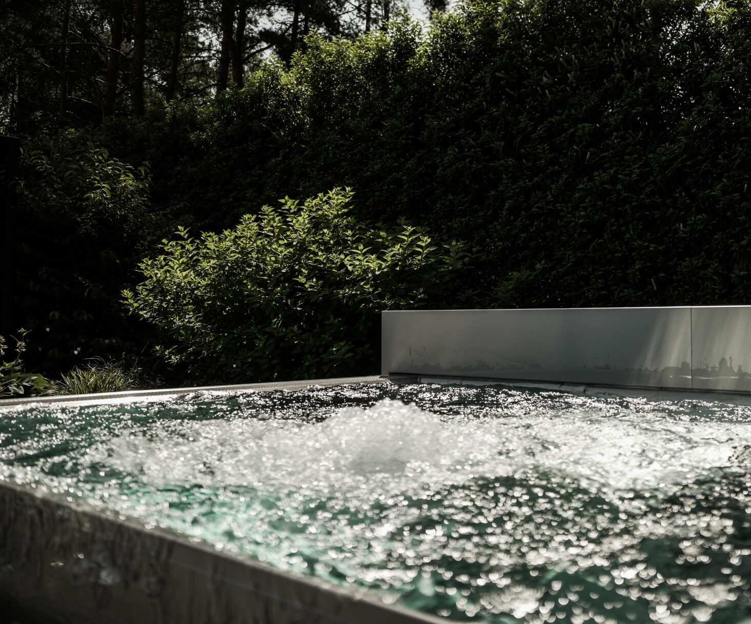 Whirlpool in Betrieb